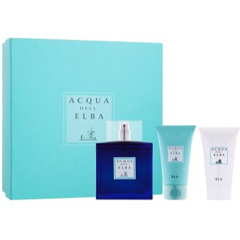 

Acqua dell' Elba Blu Men подарунковий набір III Туалетна вода 100 ml + Гель для душу 50 ml + Крем для тіла 50 ml