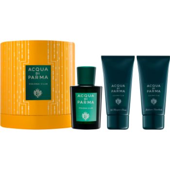 

Acqua di Parma Colonia Colonia Club подарунковий набір II. Одиколон 100 ml + Гель для душу 75 ml + Бальзам після гоління 75 ml