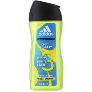 Adidas Get Ready! gel de dus pentru barbati 250 ml 2in1