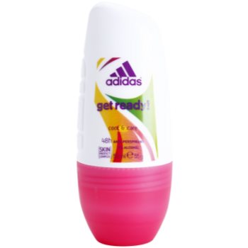 Adidas Get Ready! deodorant roll-on pentru femei 50 ml