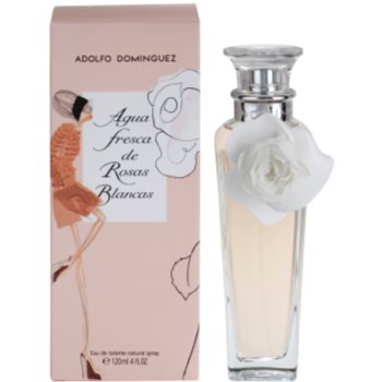 Fotografie Adolfo Dominguez Agua Fresca de Rosas Blancas toaletní voda pro ženy 120 ml
