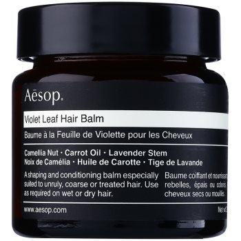 Aēsop Hair Violet Leaf Balsam modelator pentru par indisciplinat