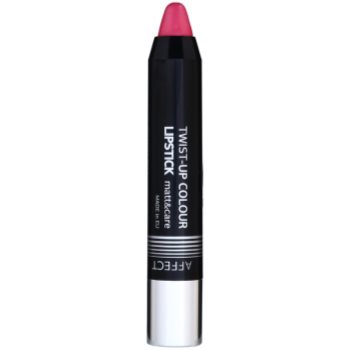 

Affect Twist-up Colour поживна помада з матуючим ефектом відтінок Rose Delicious