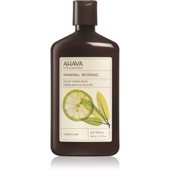 

Ahava Mineral Botanic Lemon & Sage легкий крем для душу лимон + шалфей 500 мл