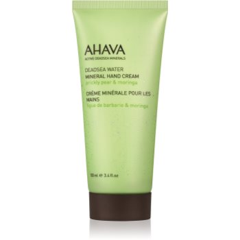 

Ahava Dead Sea Water Prickly Pear & Moringa мінеральний крем для рук опунція та моринга 100 мл