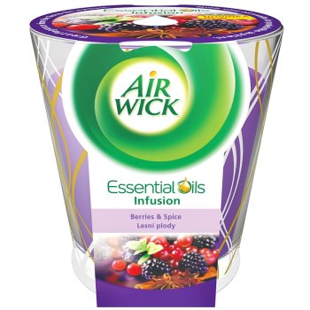 

Air Wick Essential Oil Deco - Berries & Spice ароматизована свічка 105 гр