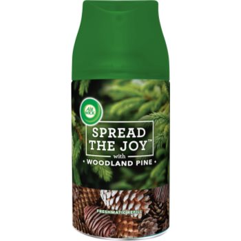 

Air Wick Spread the Joy Woodland Pine автоматичний освіжувач повітря 250 мл запасний наповнювач