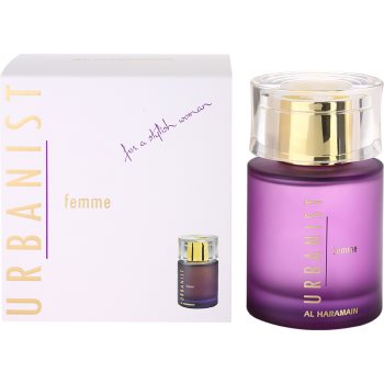 Fotografie Al Haramain Urbanist Femme parfemovaná voda pro ženy 100 ml