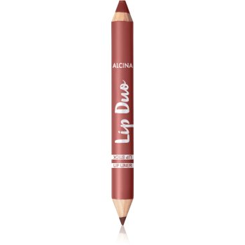 Alcina lip duo creion dermatograf cu două capete