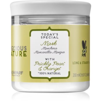 Alfaparf milano precious nature prickly pear & orange masca pentru netezire anti-electrizare