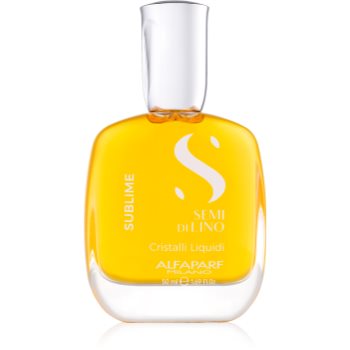 Alfaparf milano semi di lino sublime cristalli spray pentru par pentru un par stralucitor si catifelat