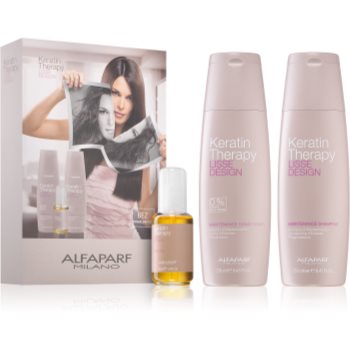 Alfaparf Milano Lisse Design Keratin Therapy set de cosmetice (pentru toate tipurile de par)