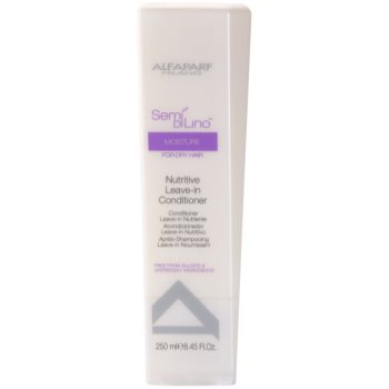 Fotografie Alfaparf Milano Semí Dí Líno Moisture výživný bezoplachový kondicionér pro suché vlasy 250 ml