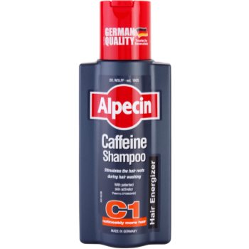 Fotografie Alpecin Hair Energizer Coffeine Shampoo C1 kofeinový šampon pro muže stimulující růst vlasů 250 ml