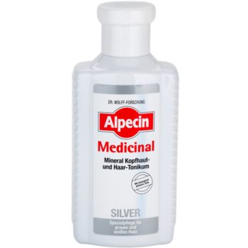 Alpecin Medicinal Silver tonic pentru par neutralizeaza tonurile de galben