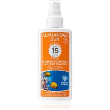 Alphanova Sun spray solar SPF 15