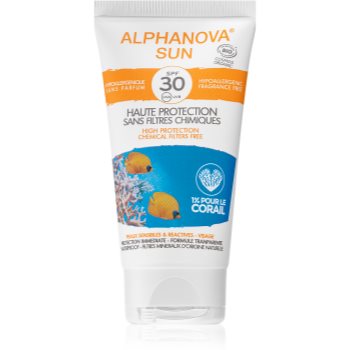 Alphanova Sun crema de soare pentru fata SPF 30