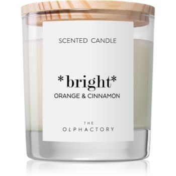 Ambientair olphactory orange & cinnamon lumânare parfumată (bright)