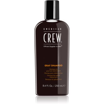 American crew hair & body gray shampoo șampon pentru par grizonat