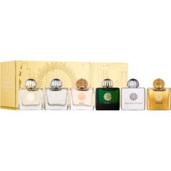 

Amouage Miniatures Bottles Collection Women подарунковий набір IV. Парфуми 6 x 7,5 ml