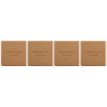 

Amouage Gold парфумоване мило для чоловіків 4 x 50 гр