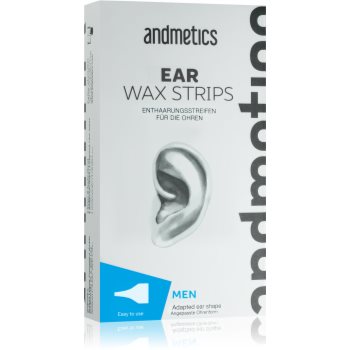 

andmetics Wax Strips воскові смужки для депіляції вух