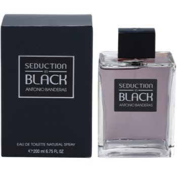 Fotografie Antonio Banderas Seduction in Black toaletní voda pro muže 200 ml
