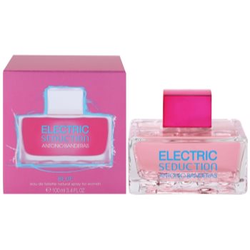 Antonio Banderas Electric Blue Seduction toaletní voda pro ženy 100 ml