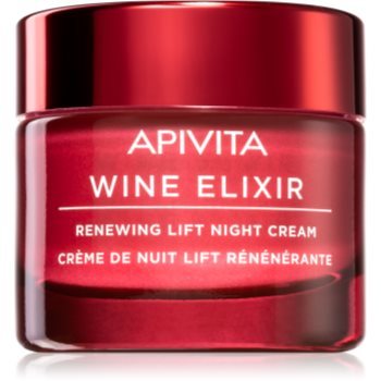 Apivita wine elixir santorini vine cremă pentru întinerire cu efect de lifting pentru noapte