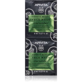 Apivita express beauty cucumber mască facială intens hidratantă
