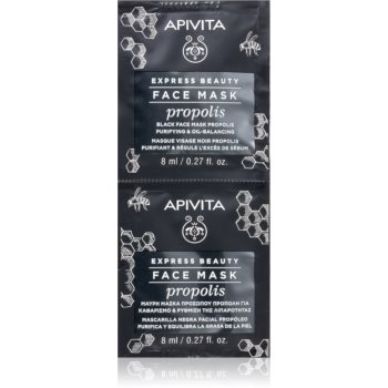 Apivita Express Beauty Propolis Masca neagra de curatare pentru ten gras imagine