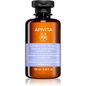 Apivita holistic hair care lavender & honey Șampon pentru scalp sensibil și iritat cu lavanda