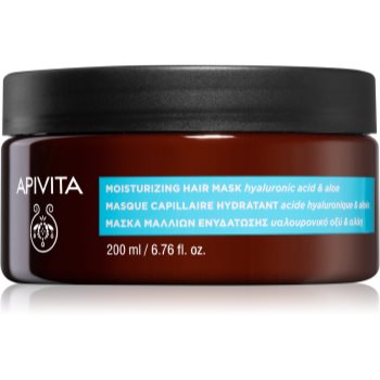 Apivita holistic hair care hyaluronic acid & aloe masca hidratanta par