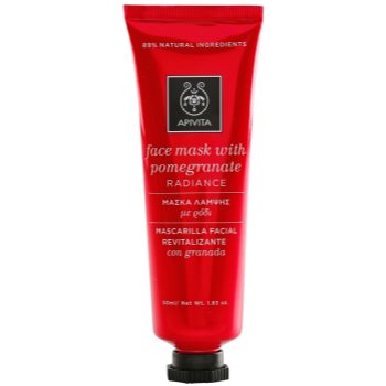 

Apivita Express Beauty Pomegranate відновлююча та освітлююча маска для шкіри обличчя 50 мл