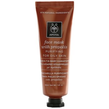 Apivita Express Beauty Propolis čisticí maska pro mastnou pleť 50 ml
