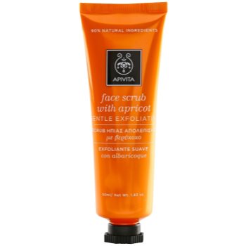 

Apivita Express Beauty Apricot делікатний пілінг для шкіри 50 мл