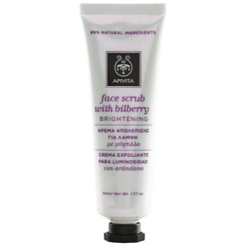 

Apivita Express Gold Bilberry маска-пілінг для сяючої шкіри 50 мл