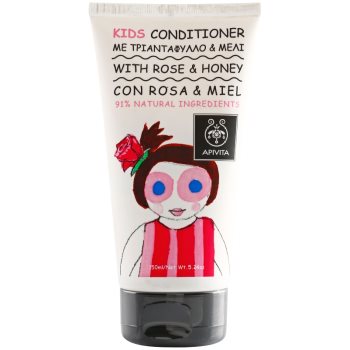 Apivita Kids Rose & Honey balsam de păr pentru copii