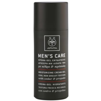 Apivita Men's Care Cedar & Propolis gelový krém s hydratačním účinkem 50 ml