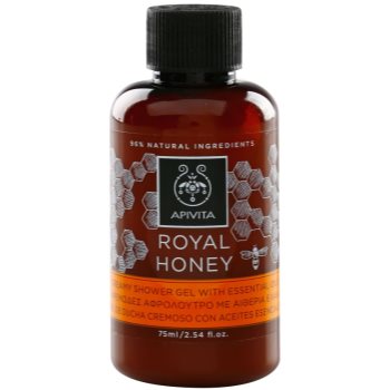 

Apivita Royal Honey кремовий гель для душу з есенціальними маслами 75 мл