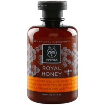 

Apivita Royal Honey кремовий гель для душу з есенціальними маслами 300 мл