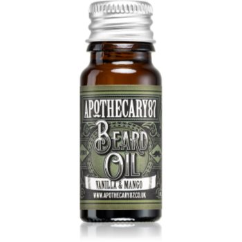 Apothecary 87 vanilla & mango ulei de îngrijire pentru barbă