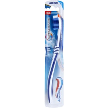 

Aquafresh Complete Care зубна щітка середньої жорсткості dark blue/white