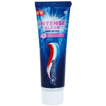 Aquafresh intense clean deep action pastă de dinți cu microcristale activă