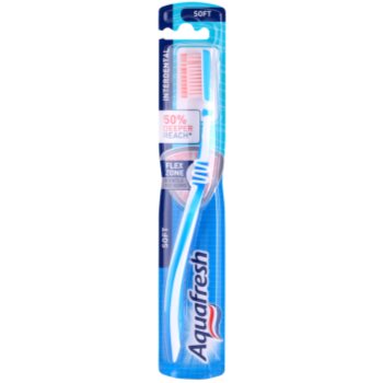 

Aquafresh Interdental зубна щітка м'яка light blue