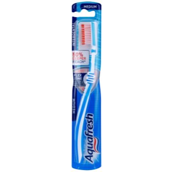 

Aquafresh Interdental зубна щітка середньої жорсткості blue