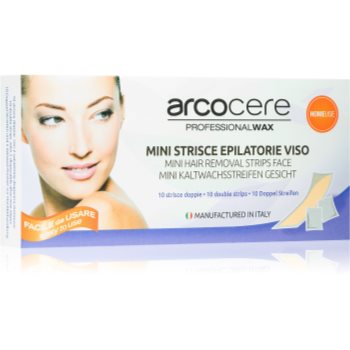 Arcocere deepline benzi depilatoare cu ceară facial