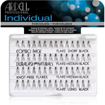 Ardell individuals combo pack pachet cu gene fără noduri autoadezive