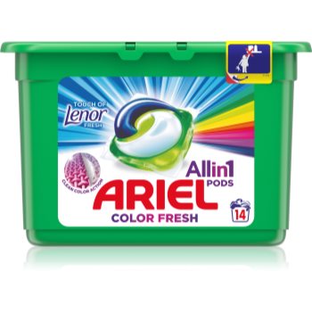 Ariel Color Touch Of Lenor capsule de spălat