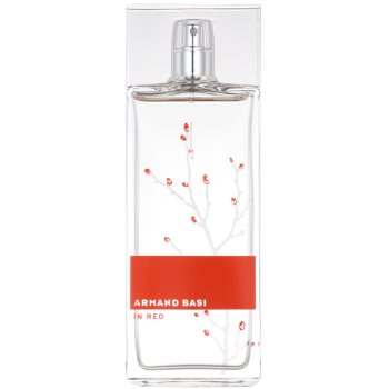 Fotografie Armand Basi In Red toaletní voda pro ženy 100 ml